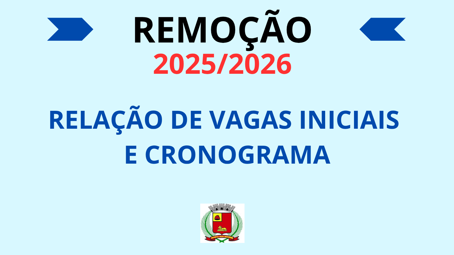 Imagem notícia Relação de Vagas - Remoção